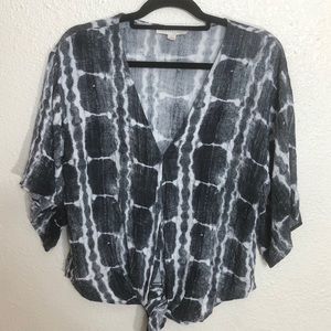 Lovestitch Marbled Crop Top Size L